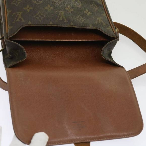 LOUIS VUITTON Monogram Cartouchiere GM Shoulder Bag M51252 LV Auth 64327 - Picture 10 of 16